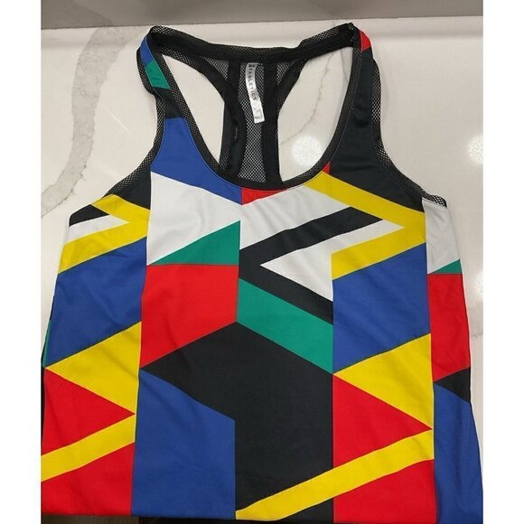 Fabletics Mosa Global Print Razorback Athletic Tank M - Picture 5 of 8